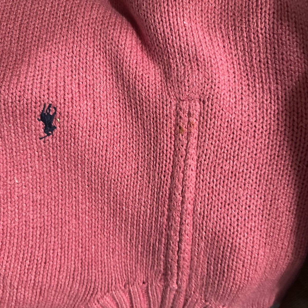 Polo by Ralph Lauren Pink Knit Pullover